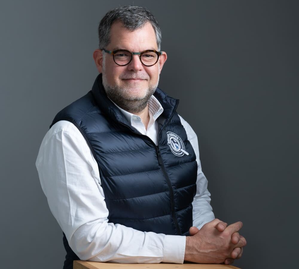 portrait de Benoit BAUDY, fondateur et gérant de Belles- Usines